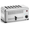 Toustovač 6 z nerezové oceli, 6 slotů, 3,24 kW | FORGAST FG09806