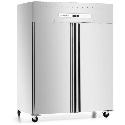 Chladicí skříň 2-dveřová GN 2/1, 1476 l, z nerezové oceli | FORGAST FG07014