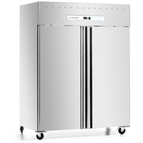 Chladicí skříň 2-dveřová GN 2/1, 1476 l, z nerezové oceli | FORGAST FG07014