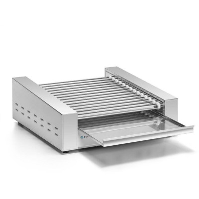 Válečkový opékač na párky, 14 válečků, 2.8 kW, 230 V | FORGAST FG09614