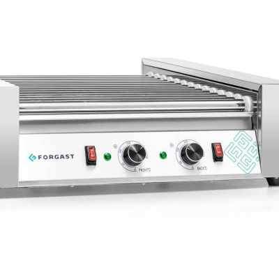 Válečkový opékač na párky, 14 válečků, 2.8 kW, 230 V | FORGAST FG09614