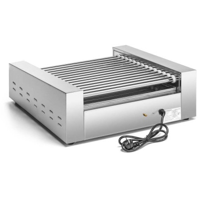 Válečkový opékač na párky, 14 válečků, 2.8 kW, 230 V | FORGAST FG09614