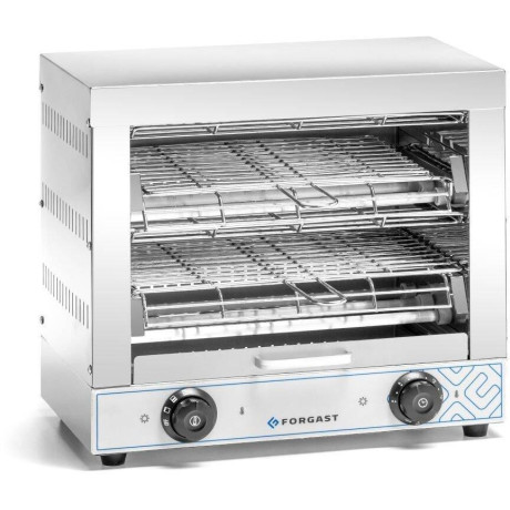 Dvojitý elektrický opékač, 3 kW, 230 V | FORGAST FG09207