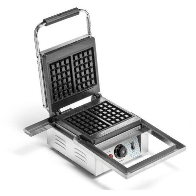 Elektrický vaflovač, 2 vafle 10x17 cm, 2 kW, 230 V | FORGAST FG09703