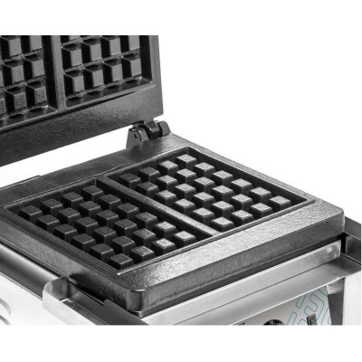 Elektrický vaflovač, 2 vafle 10x17 cm, 2 kW, 230 V | FORGAST FG09703