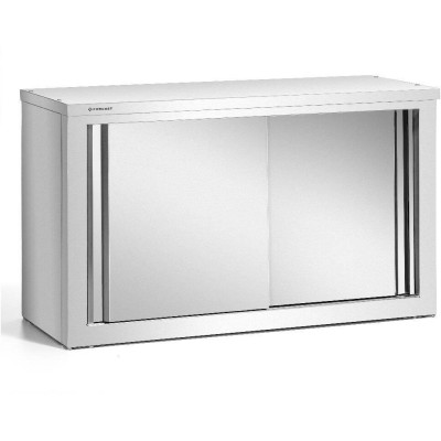 Nerezová nástěnná skříňka 100x40x60 cm | FORGAST FG15004