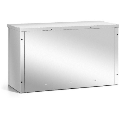 Nerezová nástěnná skříňka 100x40x60 cm | FORGAST FG15004