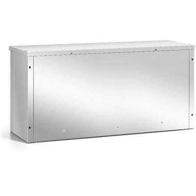 Nerezová nástěnná skříňka 120x40x60 cm | FORGAST FG15005