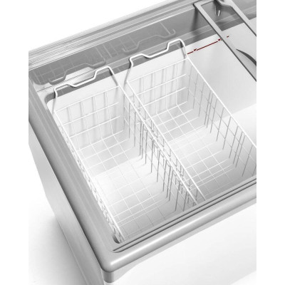 Mrazicí box s plochým skleněným oknem, objem 394 litrů FORGAST FG08500