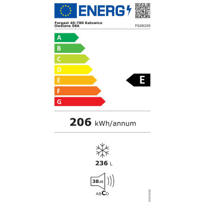 Mrazicí box, objem 236 l | FORGAST FG08200