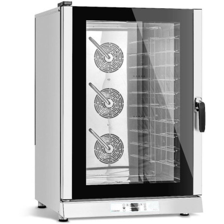 Elektrický konvektomat 10 GN 1/1 nebo 10 zásobníků 60x40 cm, 15.7 kW | FORGAST FG09511