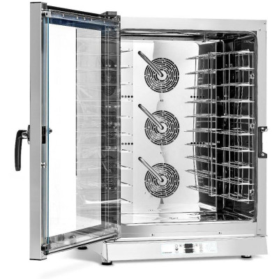 Elektrický konvektomat 10 GN 1/1 nebo 10 zásobníků 60x40 cm, 15.7 kW | FORGAST FG09511