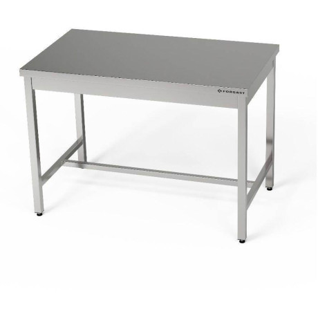 Nerezový centrální pracovní stůl 150x80x85 cm | FORGAST