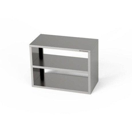 Nerezová nástěnná skříňka 90x40x60 cm | FORGAST