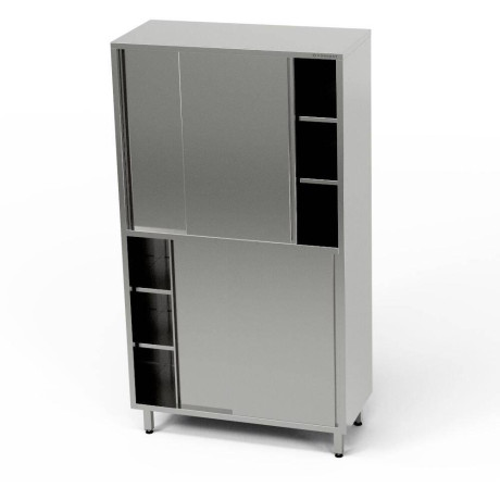 Nerezová dělená skříň 110x50x200 cm | FORGAST