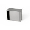 Nerezová nástěnná skříňka 90x30x60 cm | FORGAST