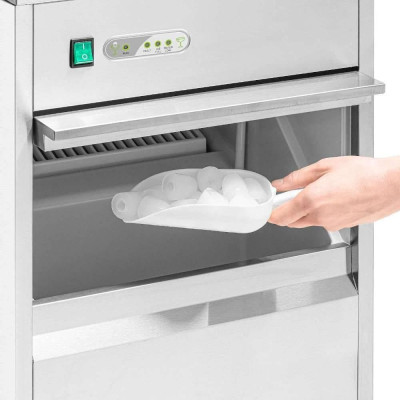 Výrobník ledu 26 kg/24 h, chlazený vzduchem, kapacita zásobníku 6 kg | FORGAST FG07526