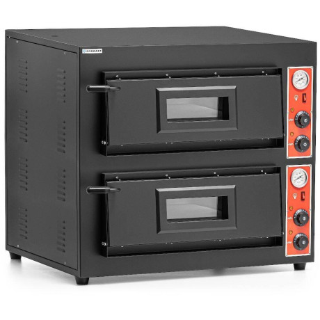 Pec na pizzu 2-komorový, 8x30 cm, 8.4 kW, 400 V | FORGAST FG09551