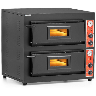 Pec na pizzu 2-komorový, 8x30 cm, 8.4 kW, 400 V | FORGAST FG09551