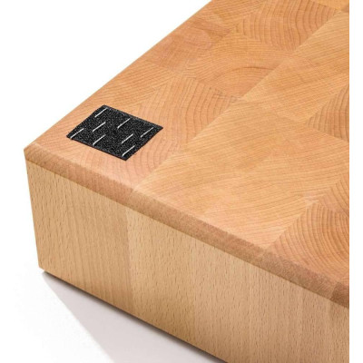 Dřevěný řeznický špalek 40x50x20 cm na podstavci | FORGAST FG12241