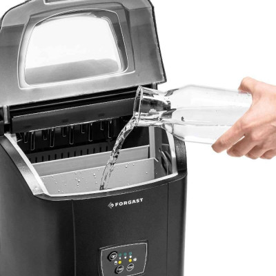 Výrobník ledu 10 kg/24 h, černý | FORGAST FG07510