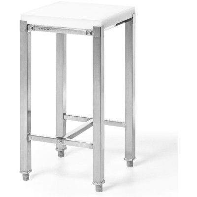 Řeznický blok z polyethylenu 40x40 na podstavci | FORGAST FG12242