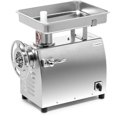 Stroj na mletí masa (masový vlk), 320 kg/h, 1.5 kW, nerezová ocel, 230 V | FORGAST FG10105