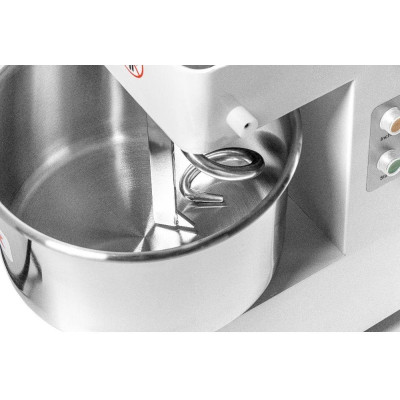 Spirálový mixér (hnětač) se stálou nádobou o objemu 33 l, náplň těsta 12 kg, 1.1 kW, 230 V | FORGAST FG10430