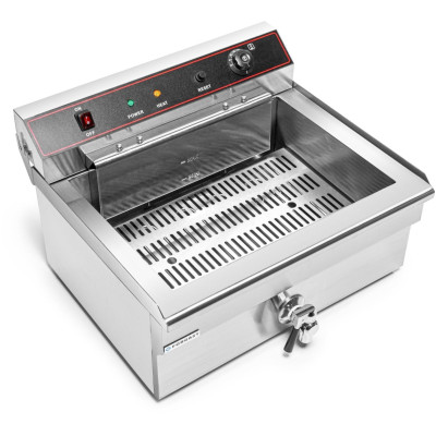 Elektrická fritéza 1-komorová 30 l, 6 kW, studená zóna | FORGAST FG09018