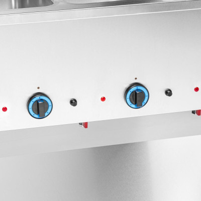 Bemar elektrický volně stojící 2xGN 1/1, 1,6 kW, 230 V | FORGAST FG09462