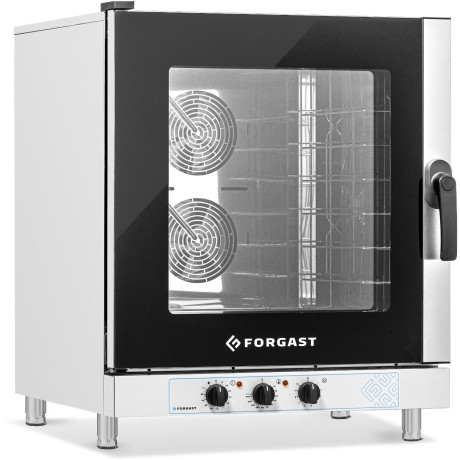 Elektrický konvektomat 6 GN 1/1 nebo 6 zásobníků 60x40 cm, 10.5 kW | FORGAST FG09522