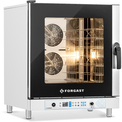 Elektrický konvektomat 6 GN 1/1 nebo 6 zásobníků 60x40 cm, 10.5 kW | FORGAST FG09523