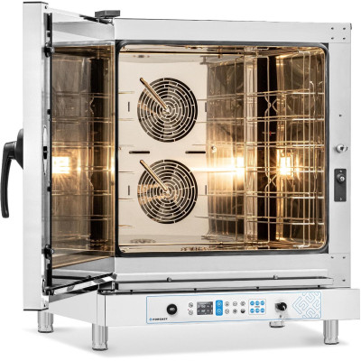 Elektrický konvektomat 6 GN 1/1 nebo 6 zásobníků 60x40 cm, 10.5 kW | FORGAST FG09523