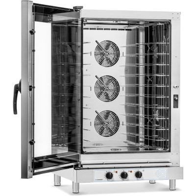 Elektrický konvektomat 10 GN 1/1 nebo 10 zásobníků 60x40 cm, 15.8 kW | FORGAST FG09520