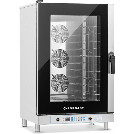 Elektrický konvektomat 10 GN 1/1 nebo 10 zásobníků 60x40 cm, 15.8 kW | FORGAST FG09521
