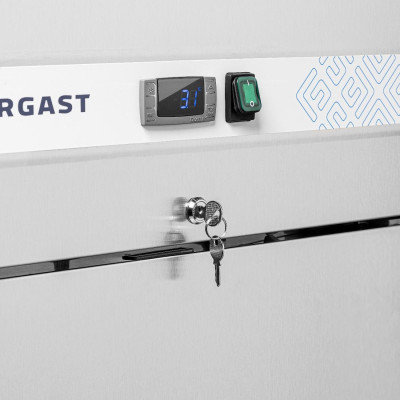 Chladicí skříň 1-dveřová 600 l, z nerezové oceli | FORGAST FG07172