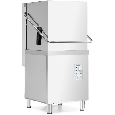 Gastronomická průchozí myčka nádobí, manuální ovládání, dávkovač mycího prostředku, 11,25 kW, 400 V | FORGAST FG00212