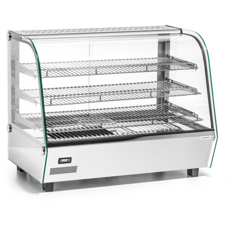 Vitrína výstavní vyhřívaná prosklená 160 l, 1.5 kW | FORGAST FG09656