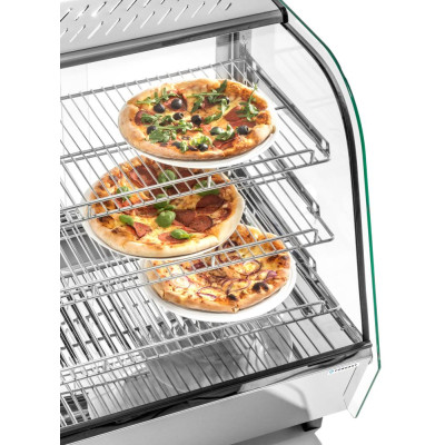 Vitrína výstavní vyhřívaná prosklená 160 l, 1.5 kW | FORGAST FG09656