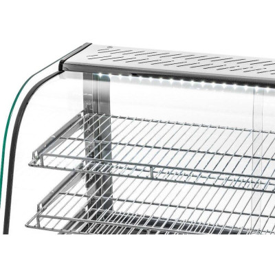 Vitrína výstavní vyhřívaná prosklená 160 l, 1.5 kW | FORGAST FG09656