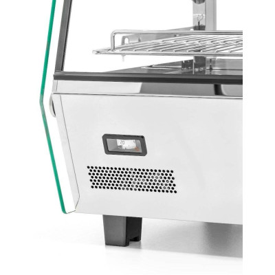 Vitrína výstavní vyhřívaná prosklená 160 l, 1.5 kW | FORGAST FG09656