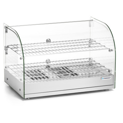 Vitrína ohřívací 2-úrovňová, 45 l, 0.8 kW | FORGAST FG09624