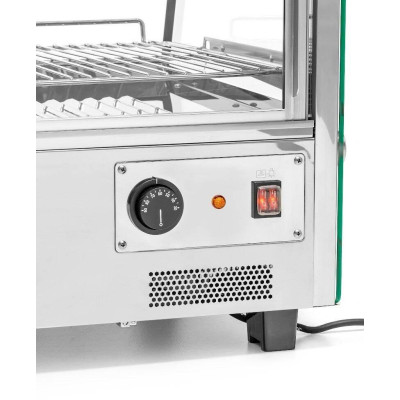Vitrína výstavní vyhřívaná prosklená 160 l, 1.5 kW | FORGAST FG09656