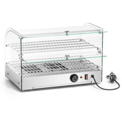 Vitrína ohřívací 2-úrovňová, 45 l, 0.8 kW | FORGAST FG09624