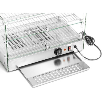 Vitrína ohřívací 2-úrovňová, 45 l, 0.8 kW | FORGAST FG09624