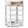 Vyhřívaná vitrína na pizzu 3-úrovňová, 97 l, 0.8 kW | FORGAST FG09603