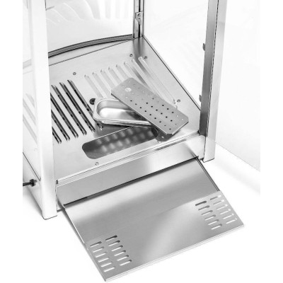 Vyhřívaná vitrína na pizzu 3-úrovňová, 97 l, 0.8 kW | FORGAST FG09603