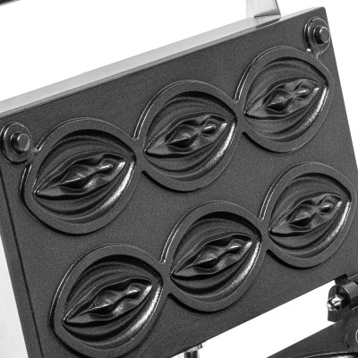 Elektrický vaflovač typ V na 6 vaflí, 1,55 kW, 230 V | FORGAST FG09708