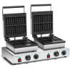 Elektrický vaflovač 4x3 dvojitý, 8 vaflí, 3.5 kW, 230 V | FORGAST FG09726