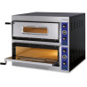 Pec na pizzu 2-komorový, 2x4x33 cm, 8.4 kW, 400 V | FORGAST FG09560